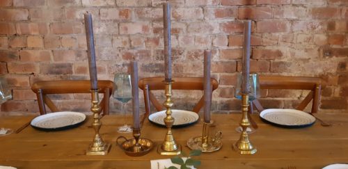 Selection of Brass Candlesticks