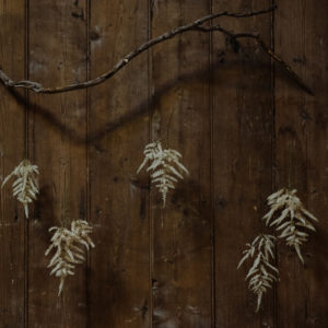 Hanging Flowers Wedding Ceremony