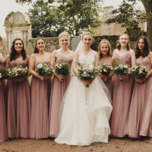 Wild and rustic wedding flowers Fife