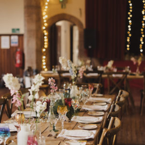 Rustic wedding table centrepieces