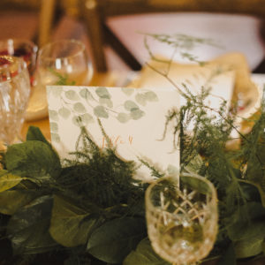 Centrepiece Greenery table foliage runner