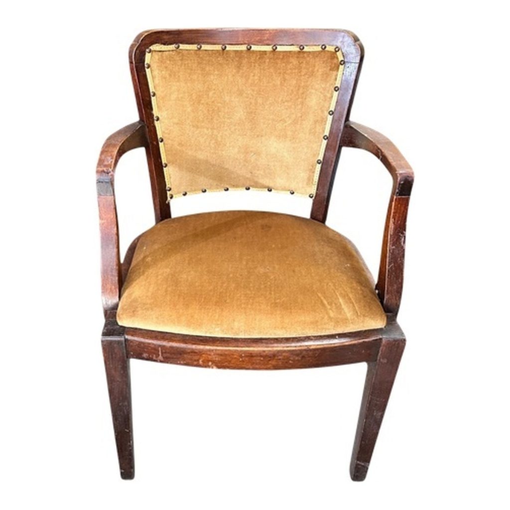 Antique ochre Armchair