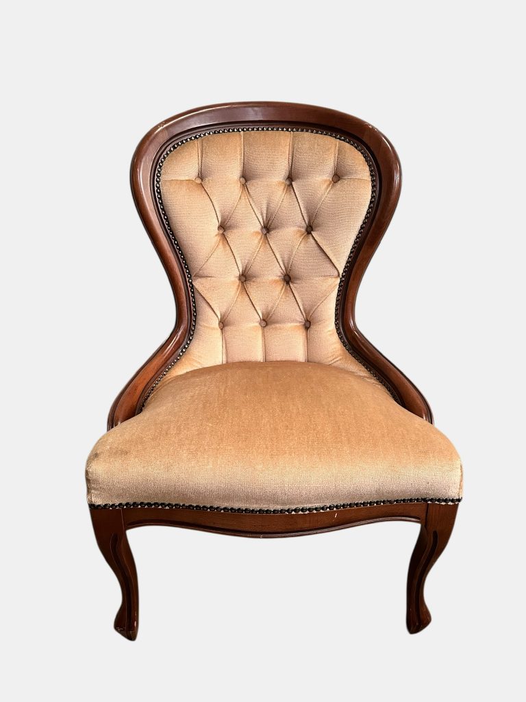 Antique Cream Parlour Chair