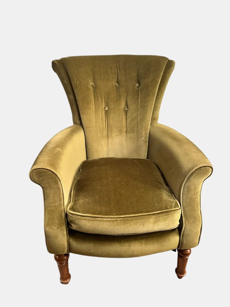Large Green Armchair