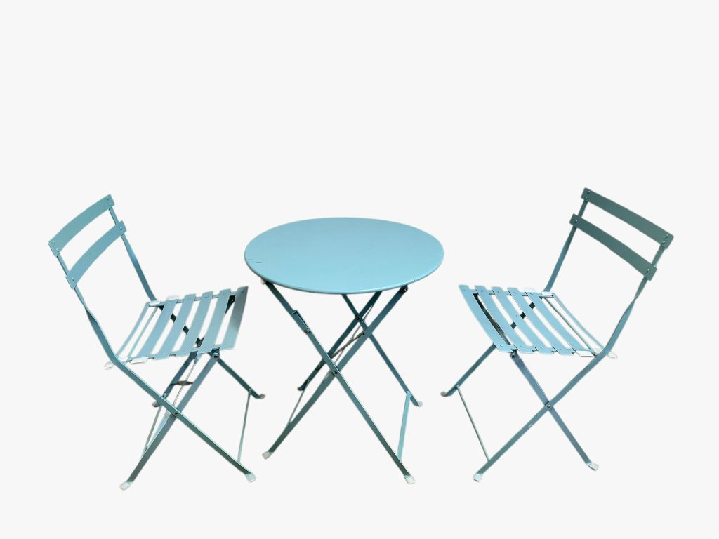 Metal Bistro Set  (2 chairs & table)