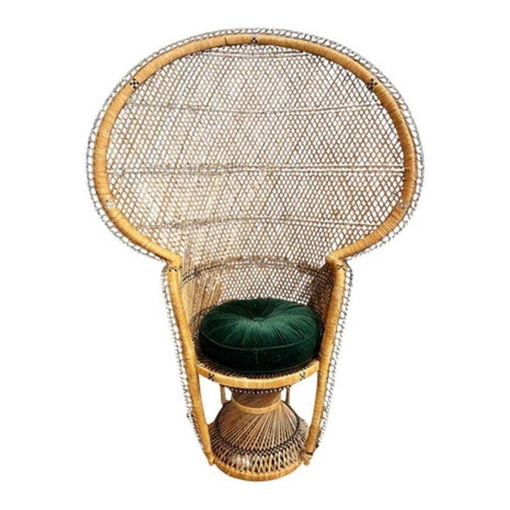 Vintage Peacock Chair Large 1