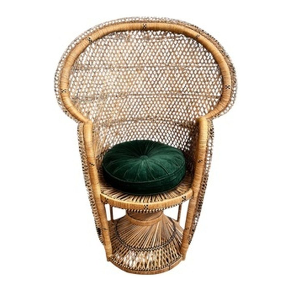 Vintage Peacock Chair Medium 1