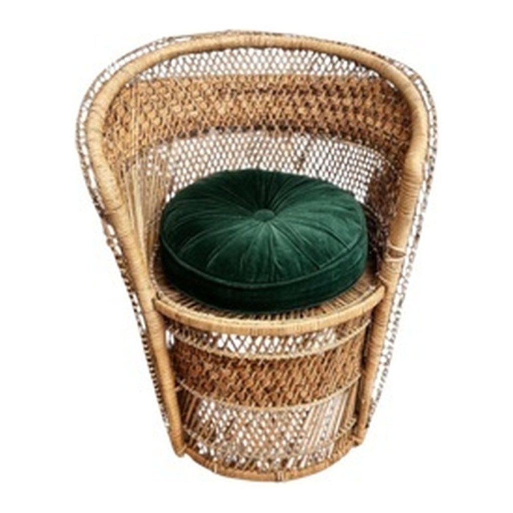 Vintage Peacock Chair Small