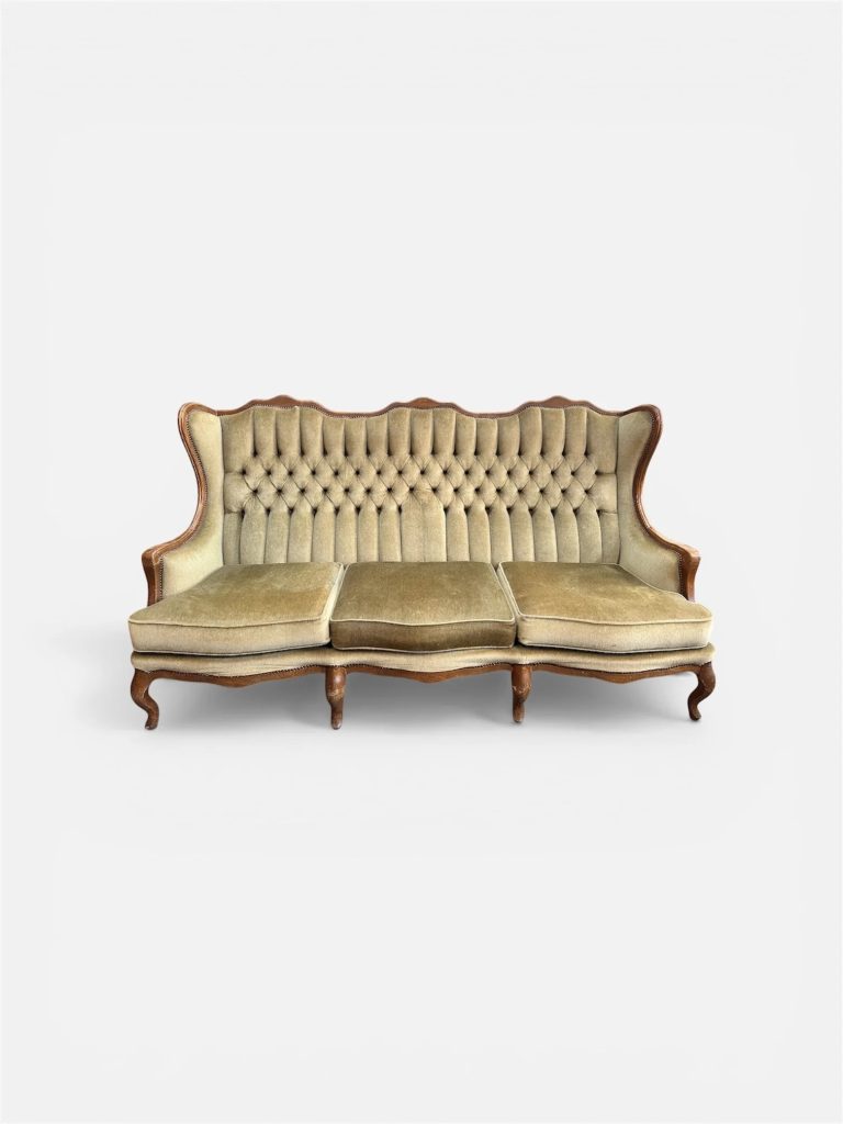 Vintage Taupe 3-seater sofa
